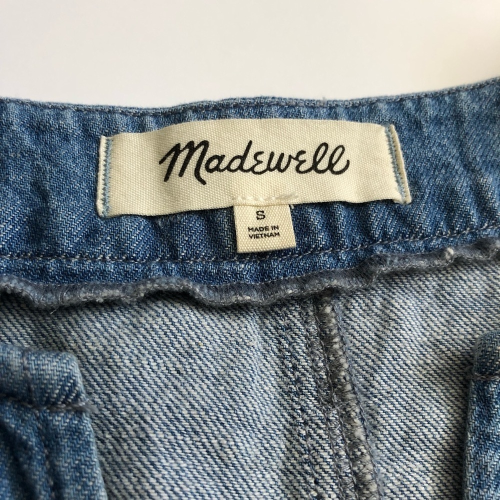 Madewell Popover Denim Swing Dress Newsom Size‎ Small - Picture 5 of 8